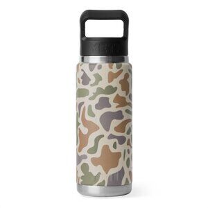 YETI Rambler 26oz Bottle Tan Camo